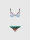 Missoni Thin-strapped Bikini In Multi