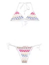 Missoni Lamé-effect Bikini In Multi
