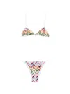 Missoni Zigzag Bikini Set In Multi