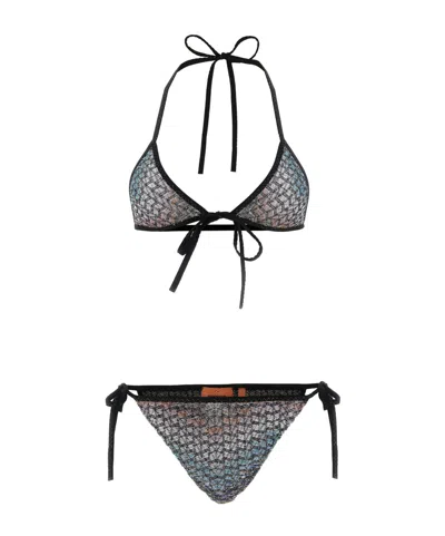 Missoni Bikini Set In Black