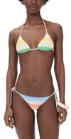 Missoni Chevron-patterned Bikini In Multi