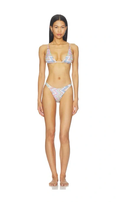 Missoni Bikini Set In Transparent