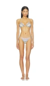 Missoni Mare Striped Crochet-knit Bikini In White