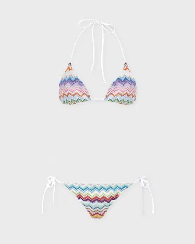 Missoni Bikini Triangle In Multi