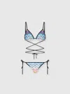Missoni Bikini With Long Ties And Mesh Details