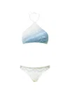 Missoni Bikini With Tie Dye Pattern In Blue