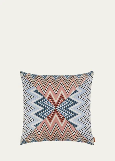 Missoni Cushions Pink Multicolour Uni In 157-fuxia Multi