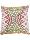 Missoni Birmingham Zizag Cushion In Rosa