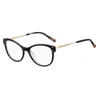 Missoni Bicolor Acetate Frames In Black