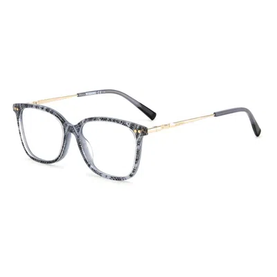 Missoni Black And White Acetate Glasses Women's (frames) In Multi