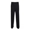 Missoni Black Chevron Viscose Cotton Flare Pants