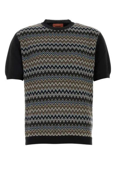 Missoni Black Cotton T-shirt