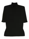 Missoni Turtleneck T-shirt In Black
