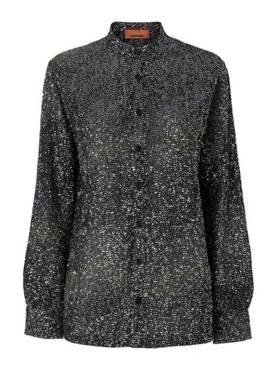 Missoni Black Sequin Shirt