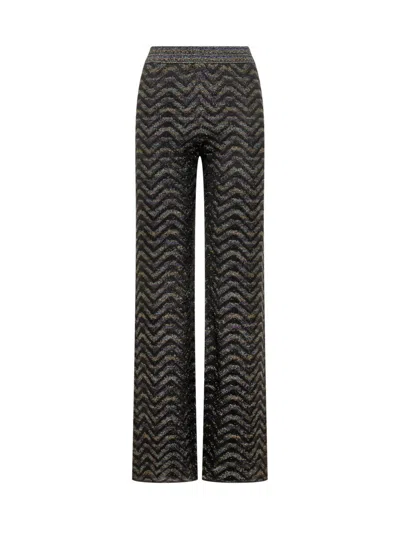 Missoni Black Straight Elasticated Pants