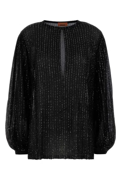 Missoni Black Viscose Blend Blouse