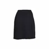 Missoni Black Zig Zag Knit Mini Skirt In Black