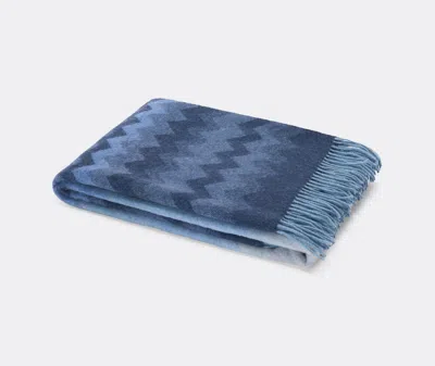 Missoni Blankets Blue Uni