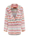 Missoni Chevron Cotton Blazer Jacket