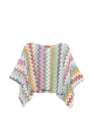 MISSONI BLOUSE WITH ZIGZAG PATTERN
