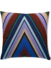 Missoni Notturno Striped Outdoor Cushion In Blue