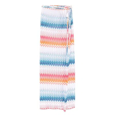 Missoni Printed Palazzo Trousers In Multi