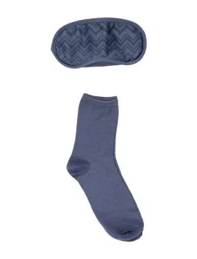 Pre-owned Missoni Blue Sleep Mask And Socks