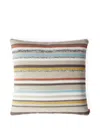 Missoni Blurred Zigzag-pattern Cushion (50cm X 50cm) In Multi
