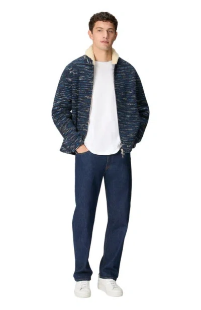 Missoni Bomber Jacket In Slub Wool With Teddy Bear Insert