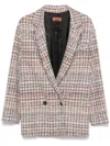 Missoni Lapel Long-sleeved Suit Jacket In White