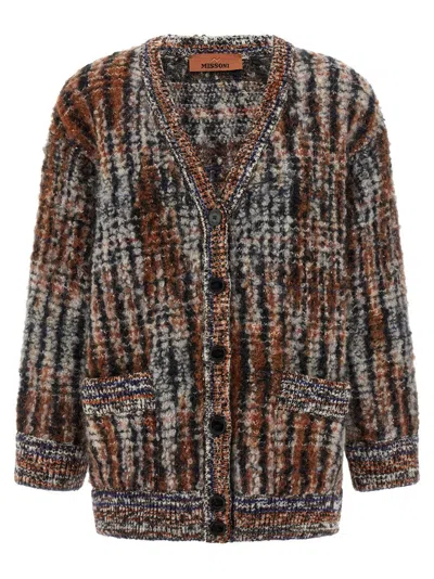 MISSONI BOUCLÉ WOOL CARDIGAN