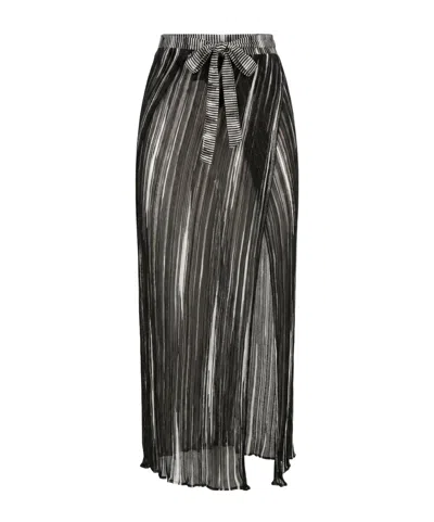 Missoni Bow-embellished Tulle Skirt In Black