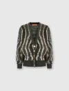 Missoni Wave Pattern Cardigan Sweaters And Cardigans Multicolor In Brown