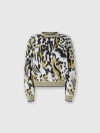Missoni Animalier Motif Sweater Sweaters And Cardigans Multicolor In Gray