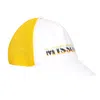 Missoni Boys Baseball Cap In White/colourful In White