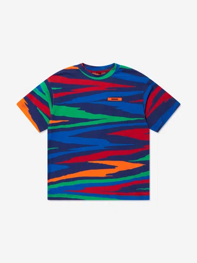 Missoni Kids' Boys Branded T-shirt In Multicoloured