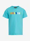 Missoni Boys Logo T-shirt In Blue