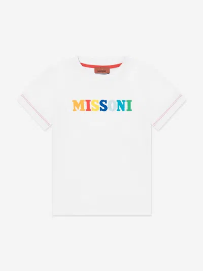 MISSONI MISSONI BOYS LOGO T-SHIRT