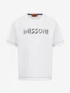 Missoni White T-shirt For Baby Boy With Logo In White