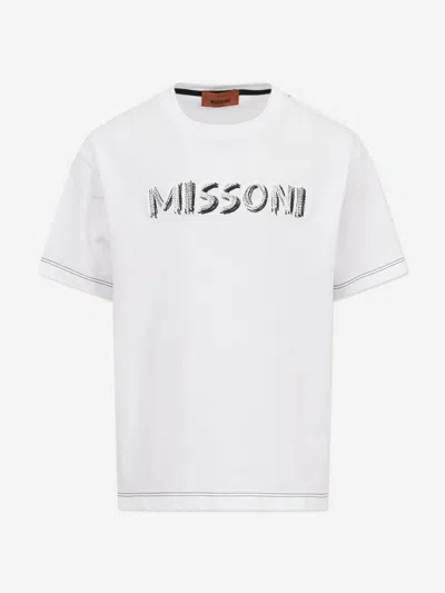 MISSONI MISSONI BOYS LOGO T-SHIRT