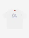 Missoni Boys Logo T-shirt In White