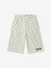 Missoni Zigzag Cotton Shorts In Green
