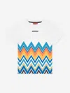 Missoni Zigzag-pattern T-shirt In White