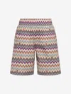 Missoni Boys Zigzag Swim Shorts In Multi