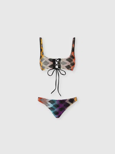 MISSONI BRASSERIE BIKINI WITH FRONT TIES