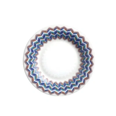 Missoni Bread And Butter Plates Zig Zag Set Of 6 Jarris 156 Diam. 6"