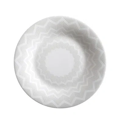 Missoni Bread And Butter Plates Zig Zag Set Of 6  White