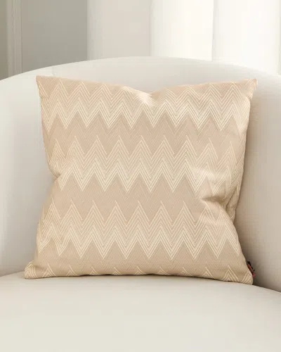 Missoni Brest Decorative Pillow, 40"sq. In Neutral