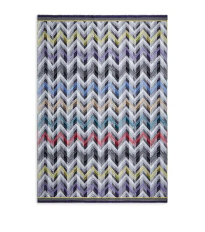 Missoni Brianne Throw In Nero Multicolor