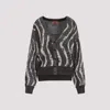 Missoni Brown Sweater For Versatility Sweaters In Black
